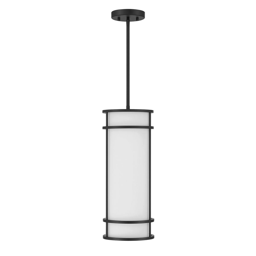 Porter One Light Mini Pendant in Matte Black Savoy House