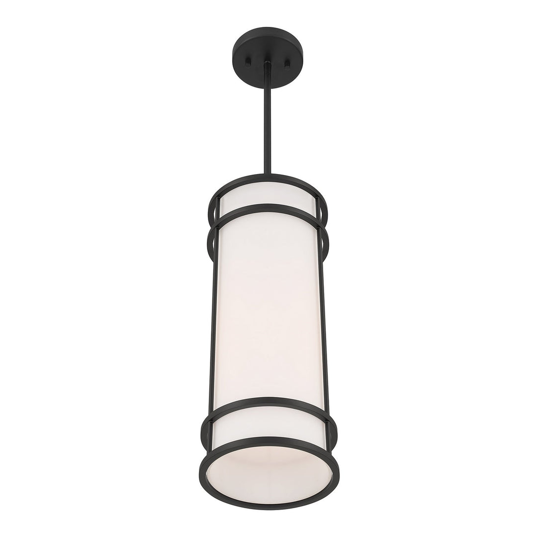 Porter One Light Mini Pendant in Matte Black Savoy House