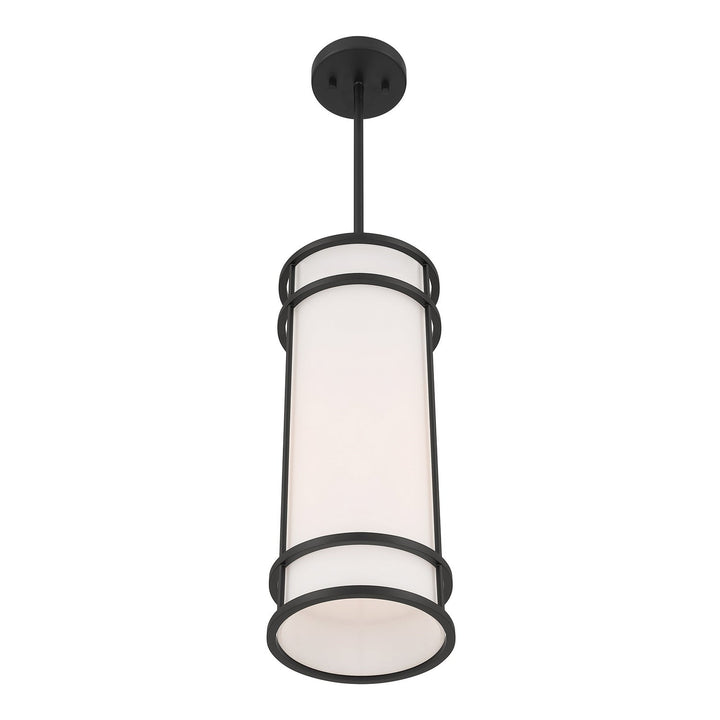 Porter One Light Mini Pendant in Matte Black Savoy House