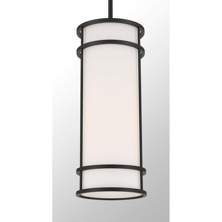 Porter One Light Mini Pendant in Matte Black Savoy House