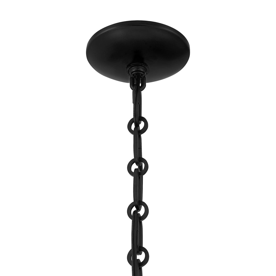 Montrose One Light Pendant in Matte Black Savoy House