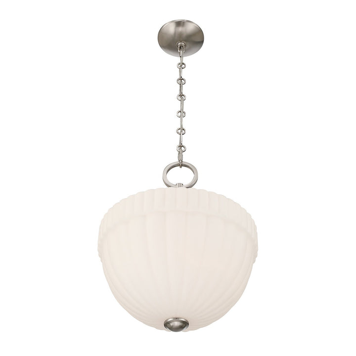 Montrose One Light Pendant in Satin Nickel Savoy House