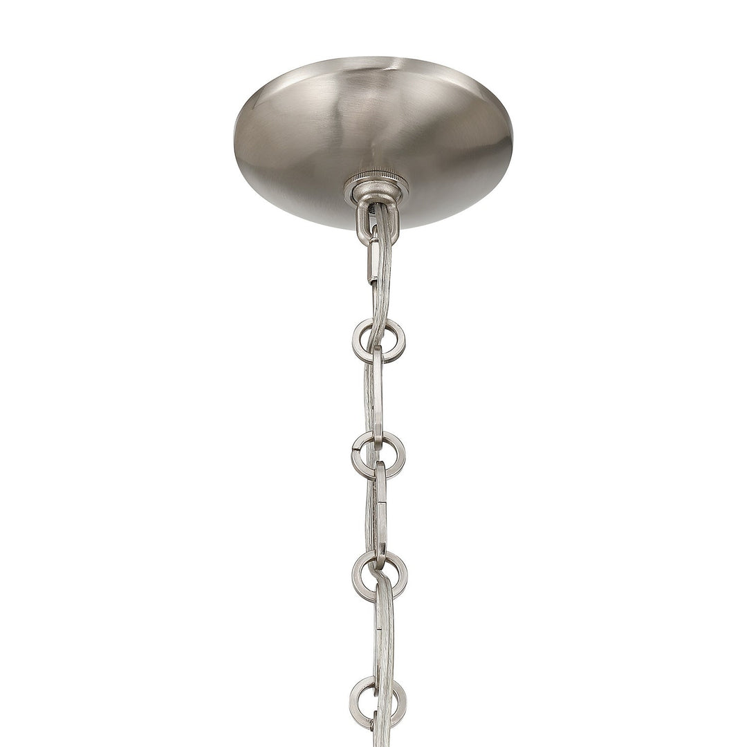 Montrose One Light Pendant in Satin Nickel Savoy House