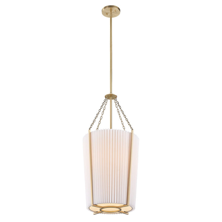 Joplin One Light Pendant in Noble Brass Savoy House