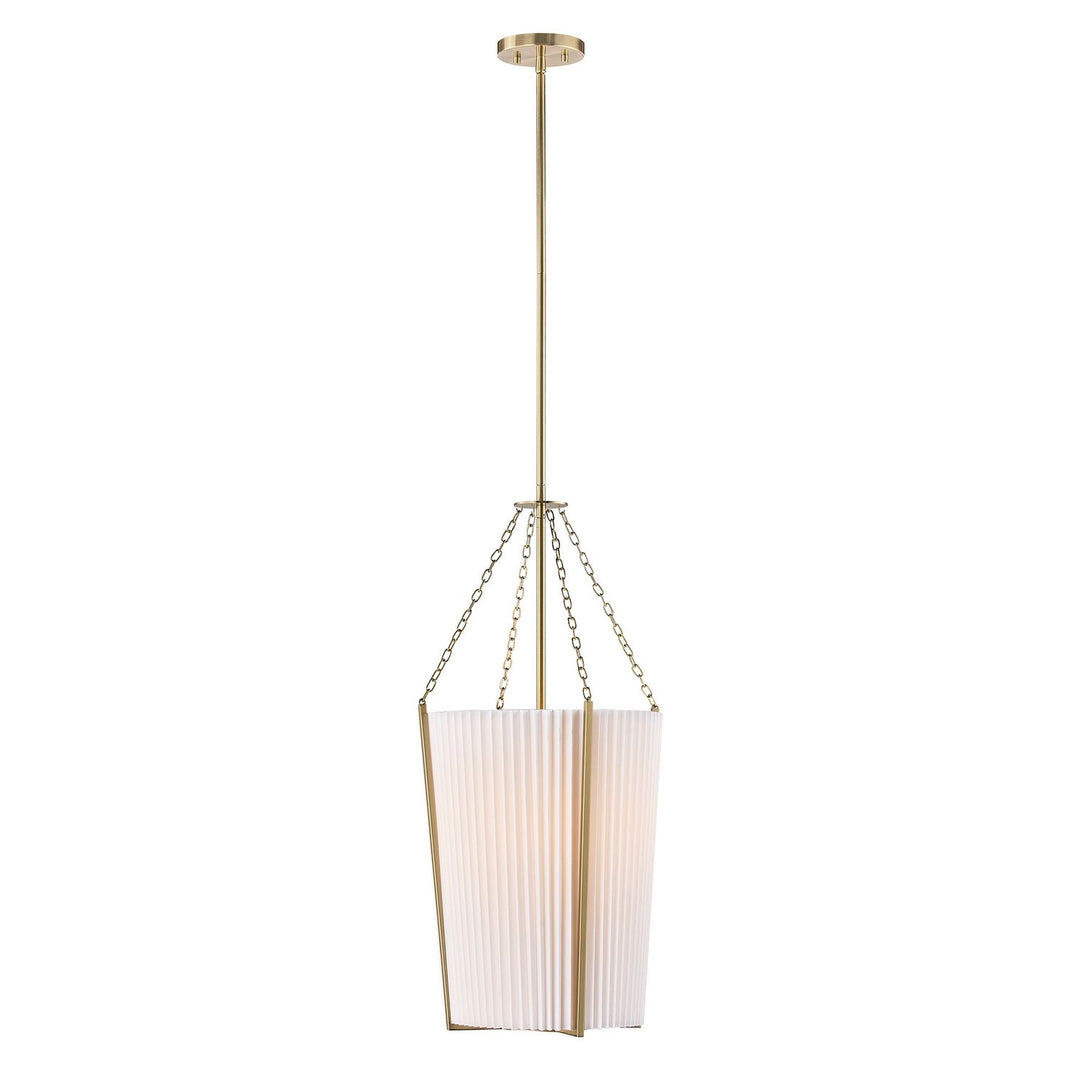 Joplin One Light Pendant in Noble Brass Savoy House