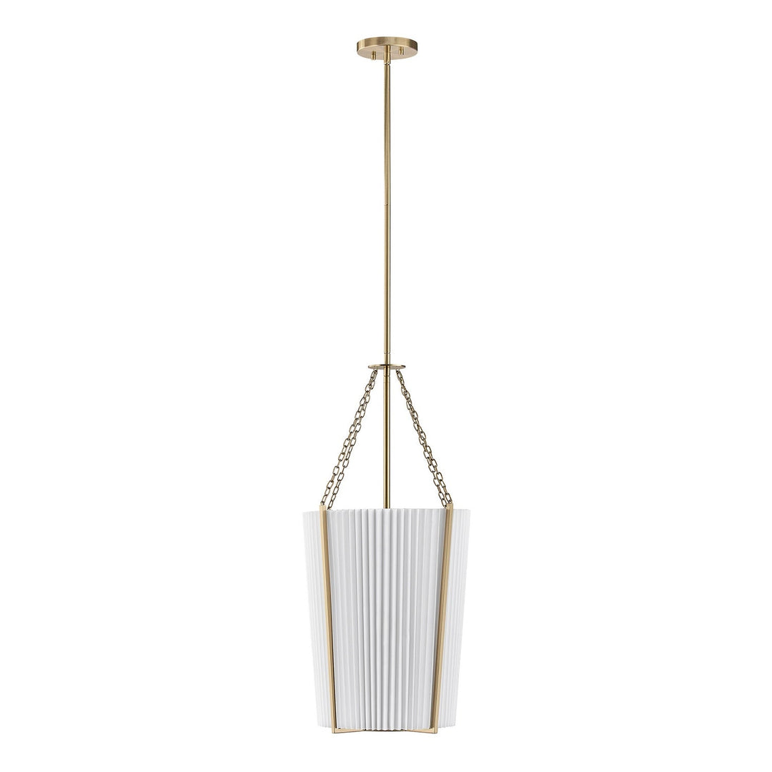 Joplin One Light Pendant in Noble Brass Savoy House