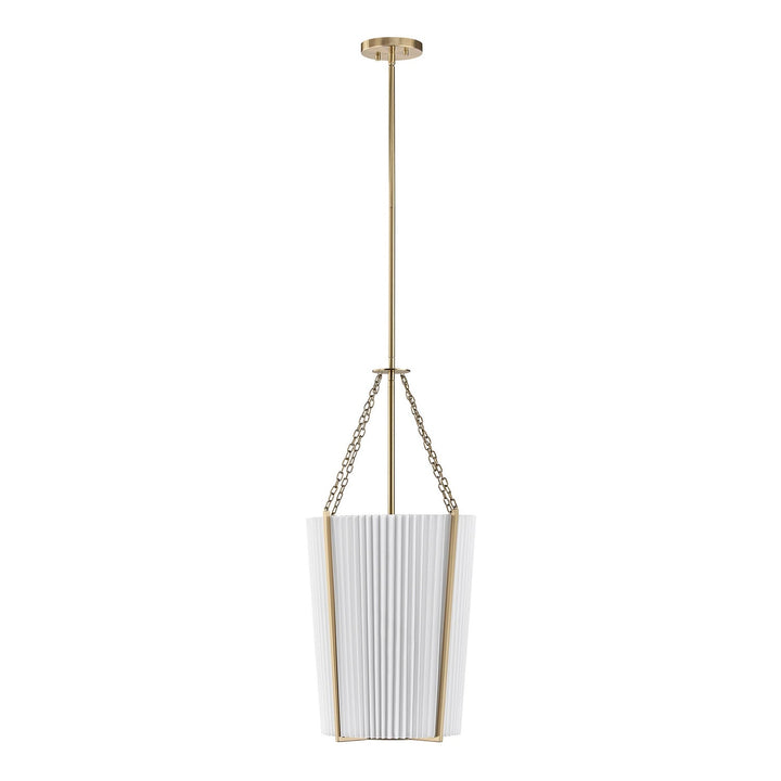 Joplin One Light Pendant in Noble Brass Savoy House