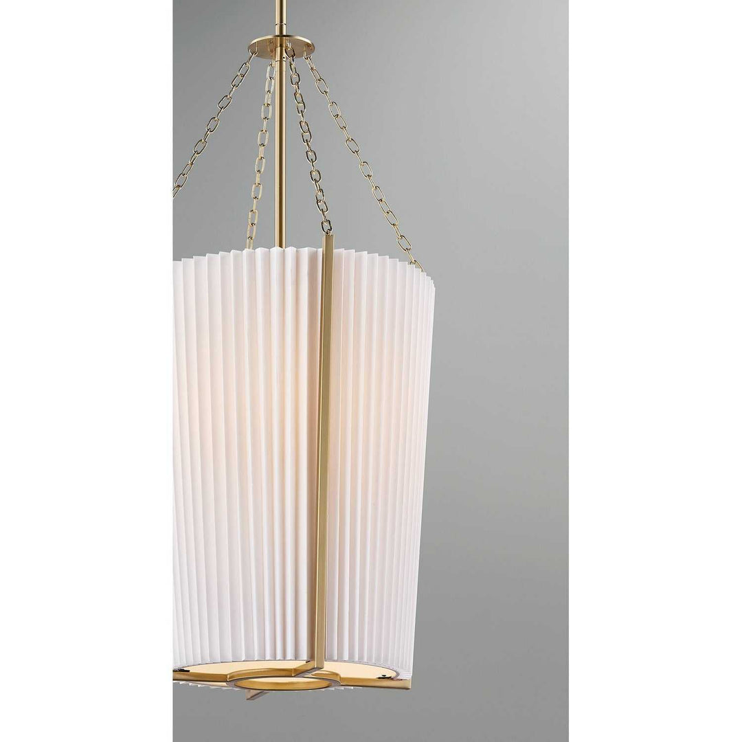 Joplin One Light Pendant in Noble Brass Savoy House