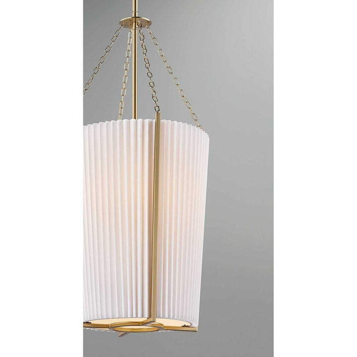 Joplin One Light Pendant in Noble Brass Savoy House