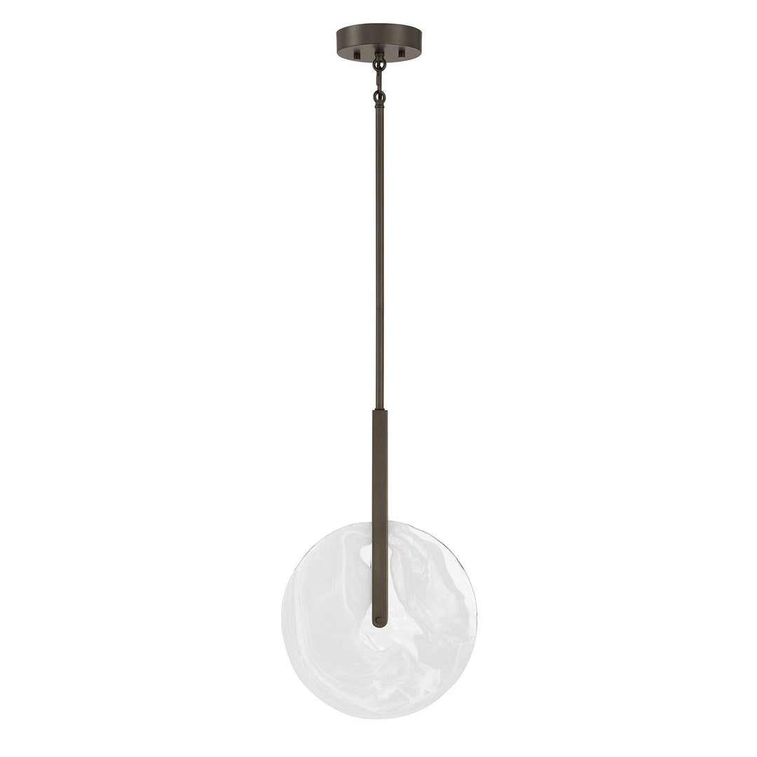 Ainslie LED Pendant in Mediterranean Bronze Savoy House