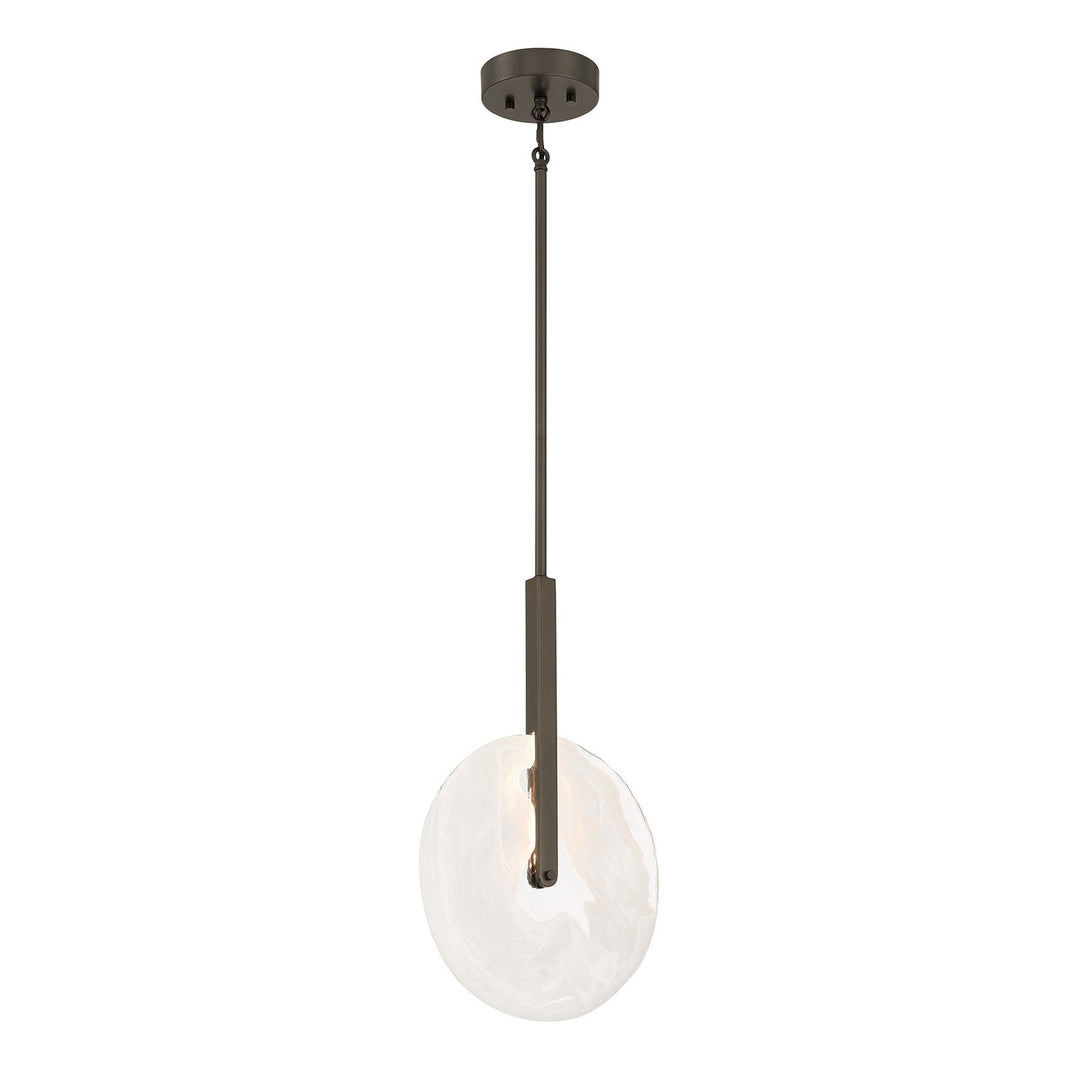 Ainslie LED Pendant in Mediterranean Bronze Savoy House