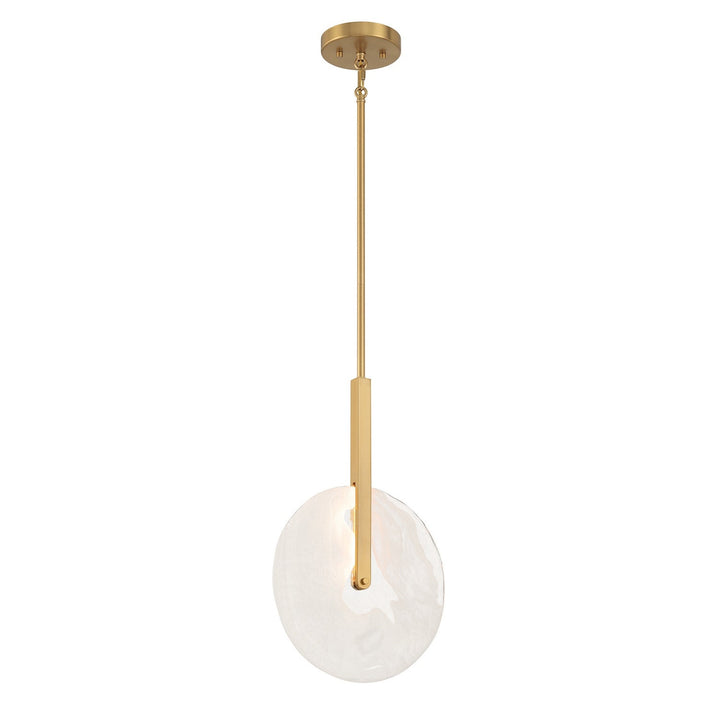 Ainslie LED Pendant in Warm Brass Savoy House