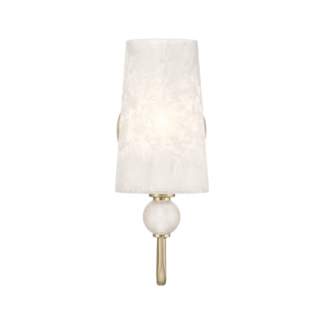 Sheldon One Light Wall Sconce in Noble Brass Savoy House