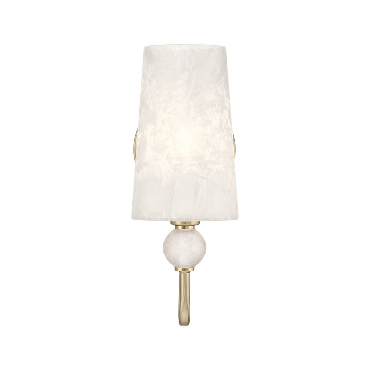 Sheldon One Light Wall Sconce in Noble Brass Savoy House