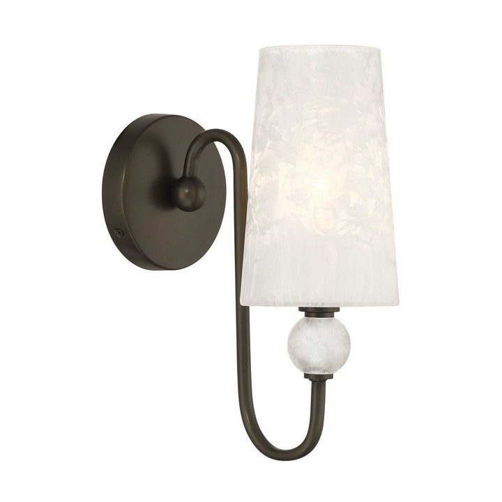 Sheldon One Light Wall Sconce in Mediterranean Bronze Savoy House