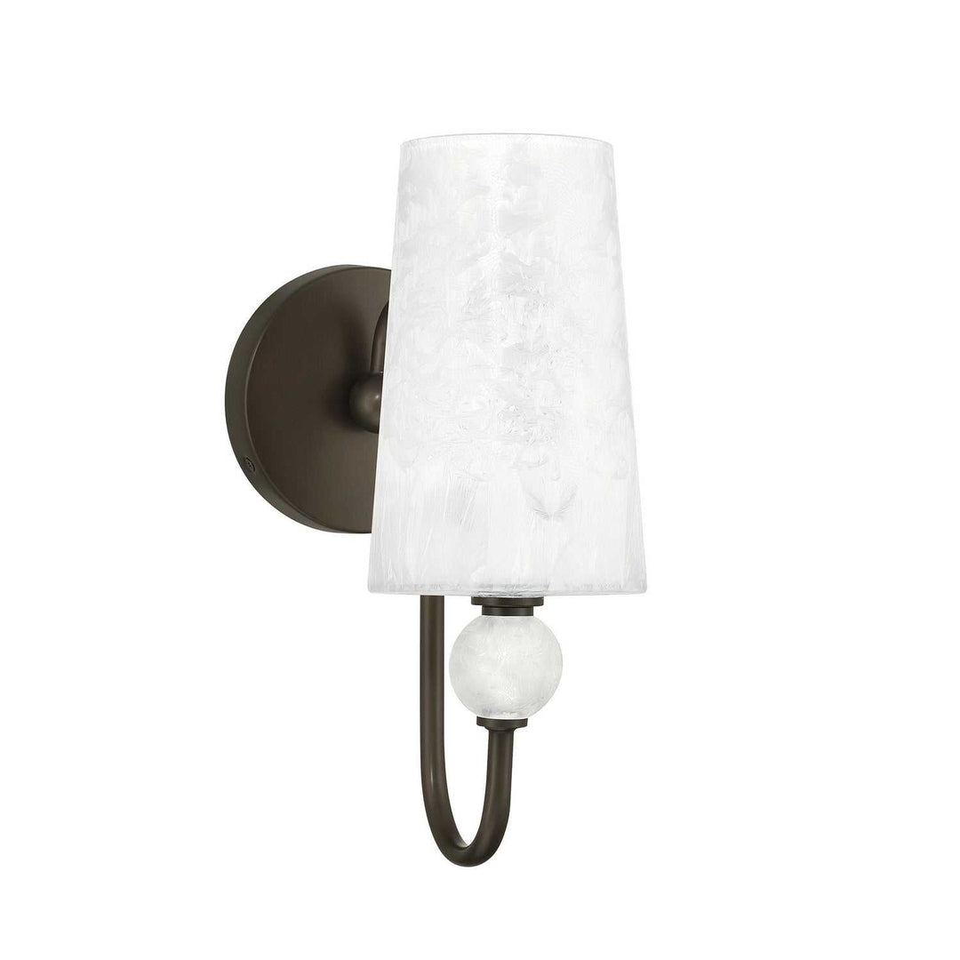 Sheldon One Light Wall Sconce in Mediterranean Bronze Savoy House