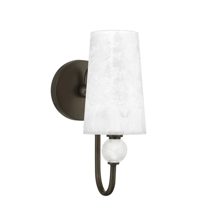 Sheldon One Light Wall Sconce in Mediterranean Bronze Savoy House
