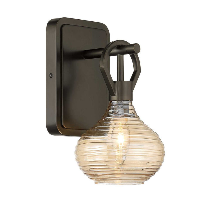 Sheriden One Light Wall Sconce in Mediterranean Bronze Savoy House