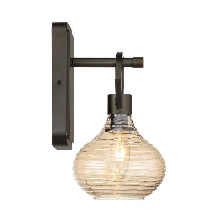 Sheriden One Light Wall Sconce in Mediterranean Bronze Savoy House