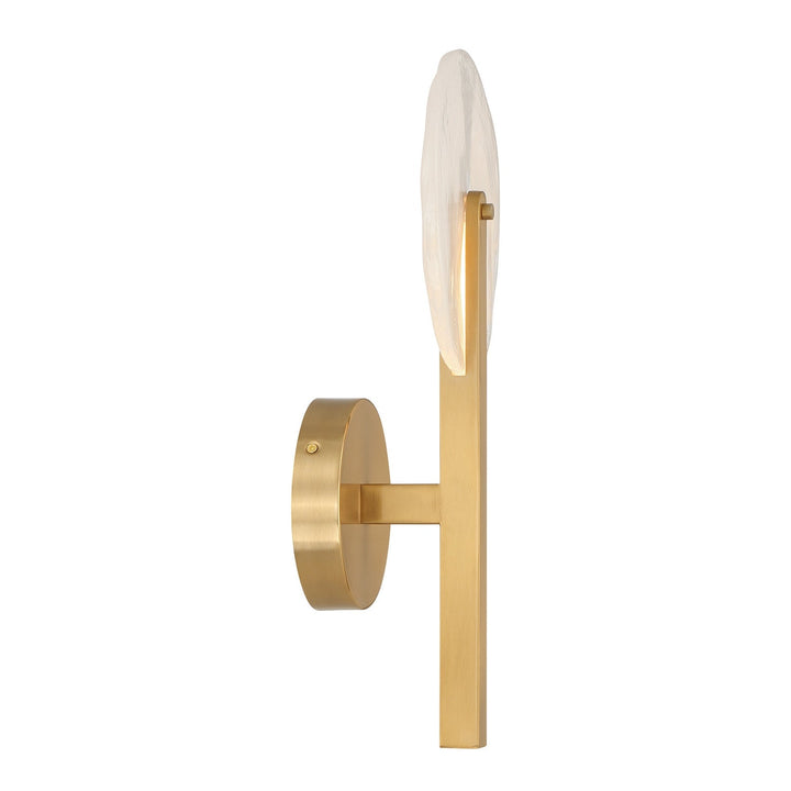 Ainslie LED Wall Sconce in Warm Brass Savoy House
