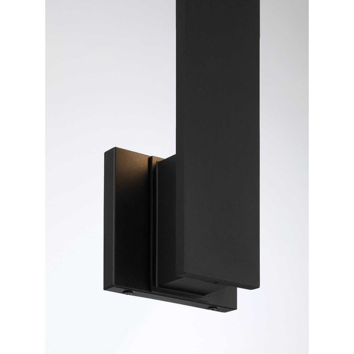 Davis LED Outdoor Wall Lantern in Black Savoy House