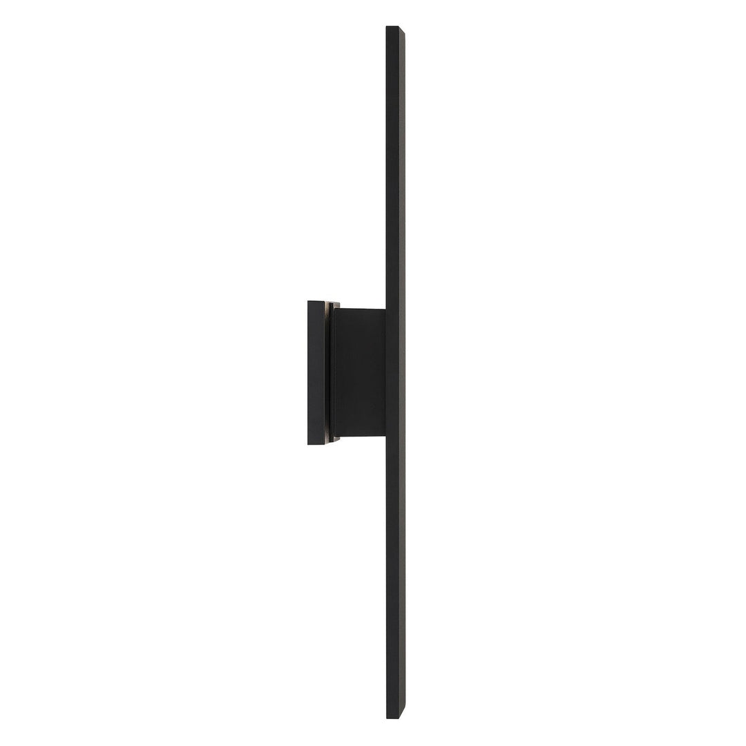 Davis LED Outdoor Wall Lantern in Black Savoy House