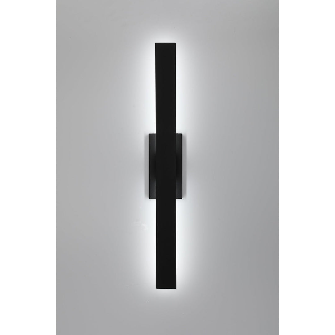 Davis LED Outdoor Wall Lantern in Black Savoy House