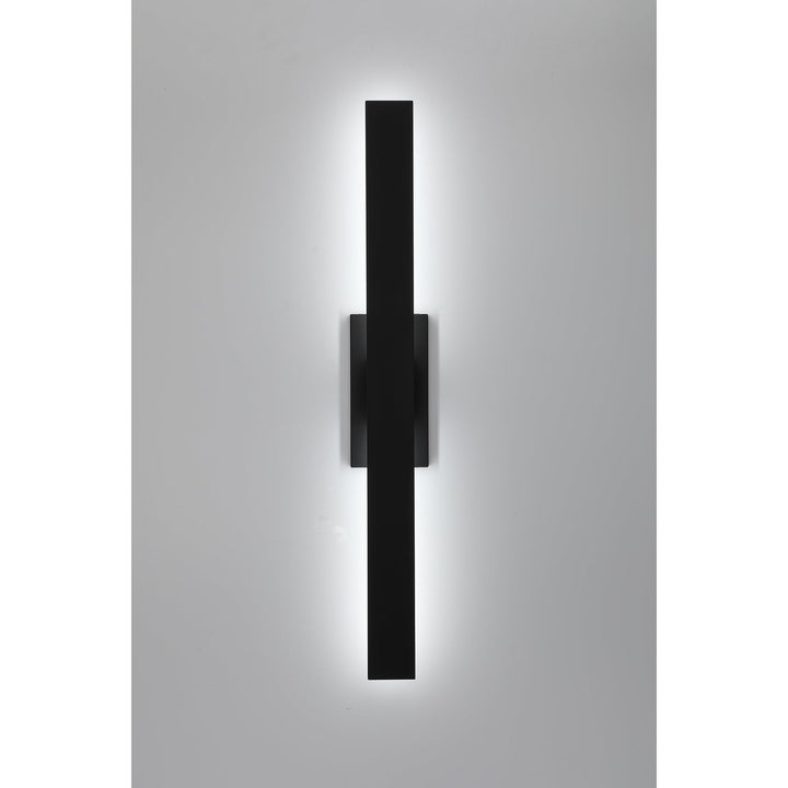 Davis LED Outdoor Wall Lantern in Black Savoy House