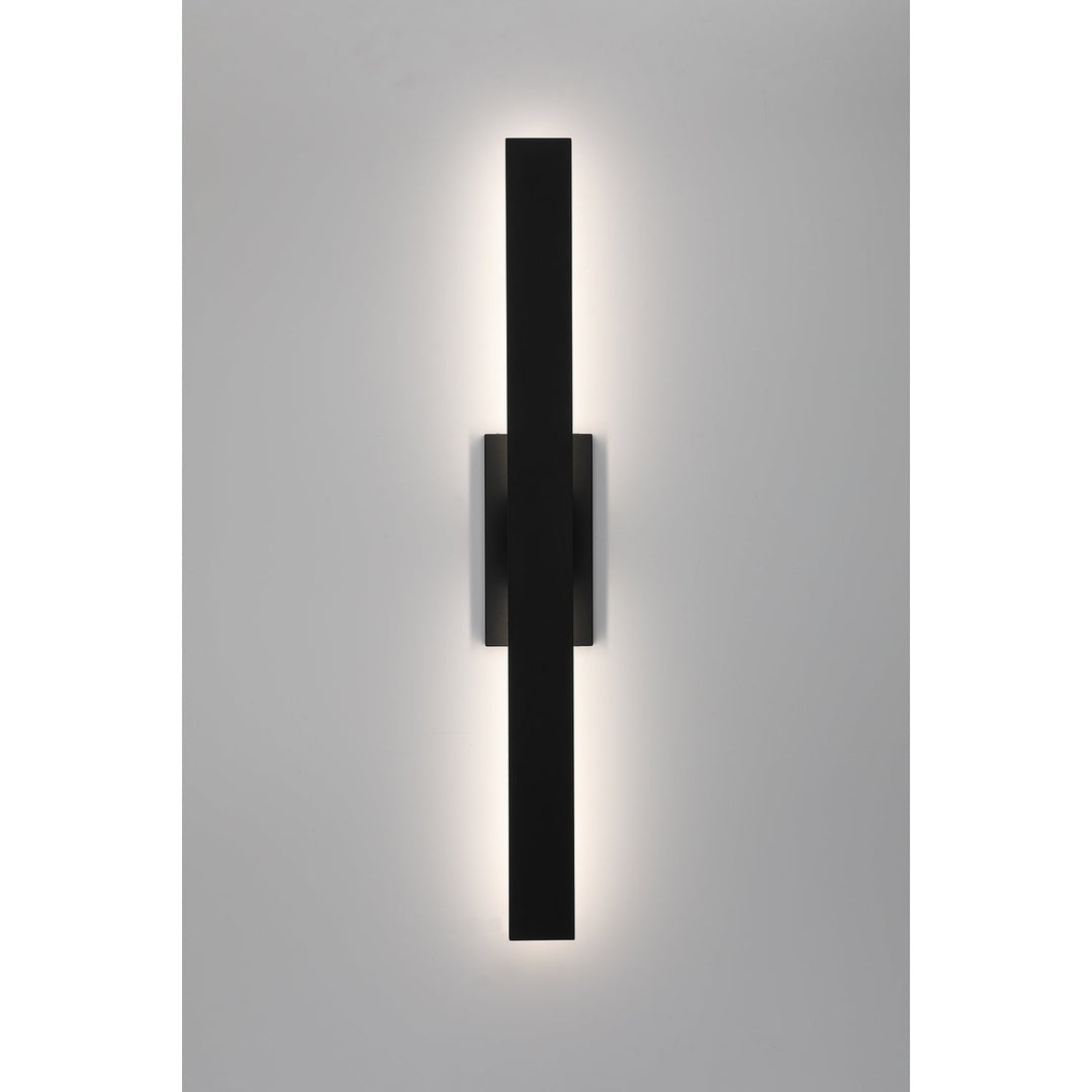 Davis LED Outdoor Wall Lantern in Black Savoy House