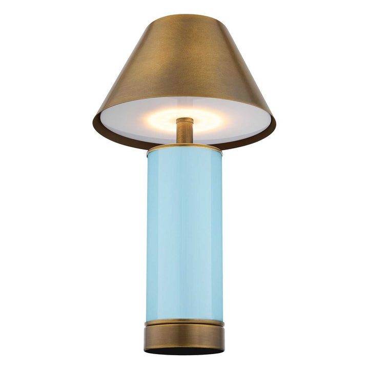 Molly LED Table Lamp in Light Blue Savoy House