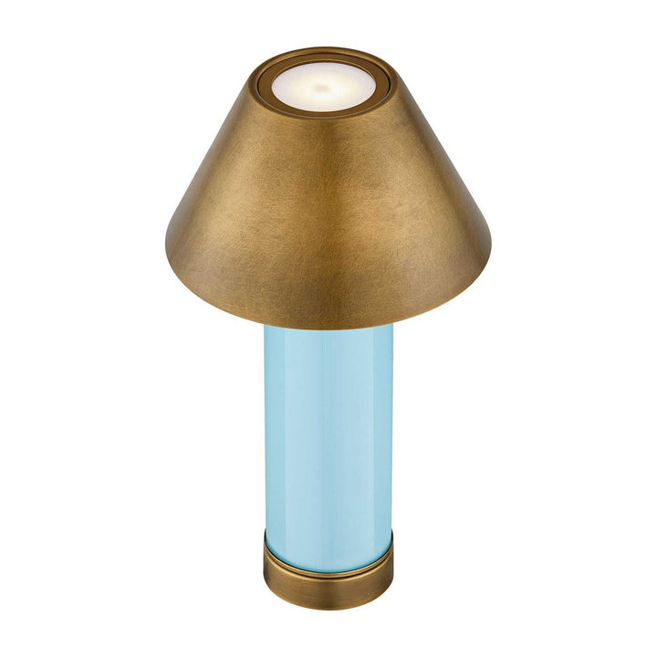 Molly LED Table Lamp in Light Blue Savoy House