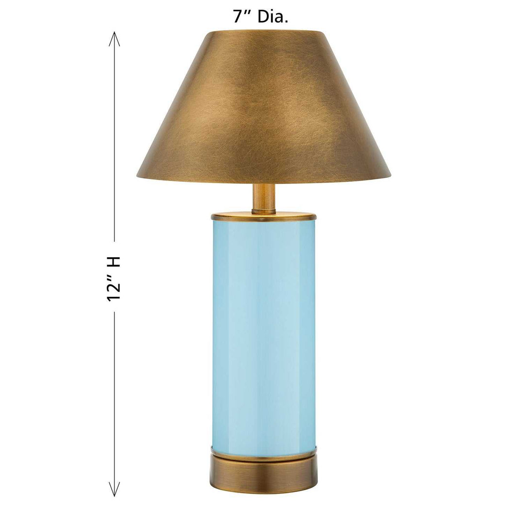 Molly LED Table Lamp in Light Blue Savoy House