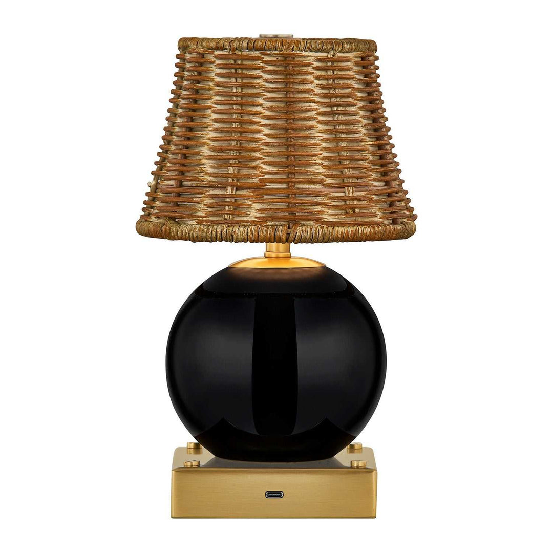 Sally LED Table Lamp in Black Savoy House