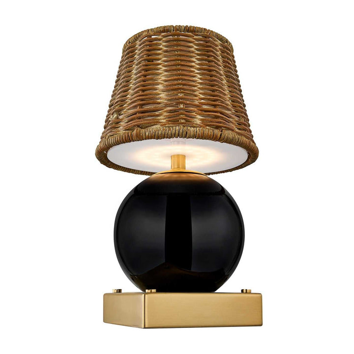 Sally LED Table Lamp in Black Savoy House