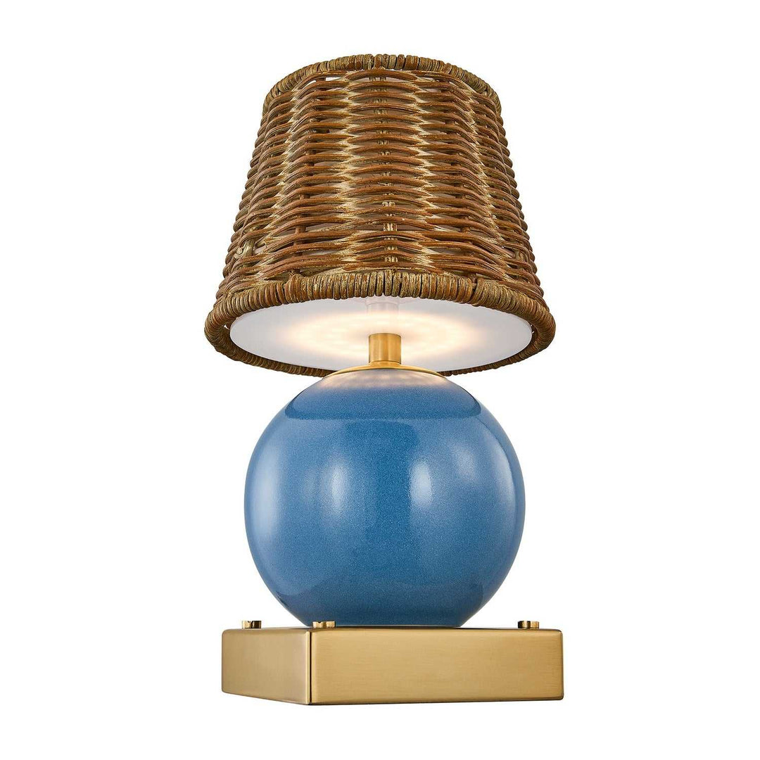 Sally LED Table Lamp in Blue Savoy House