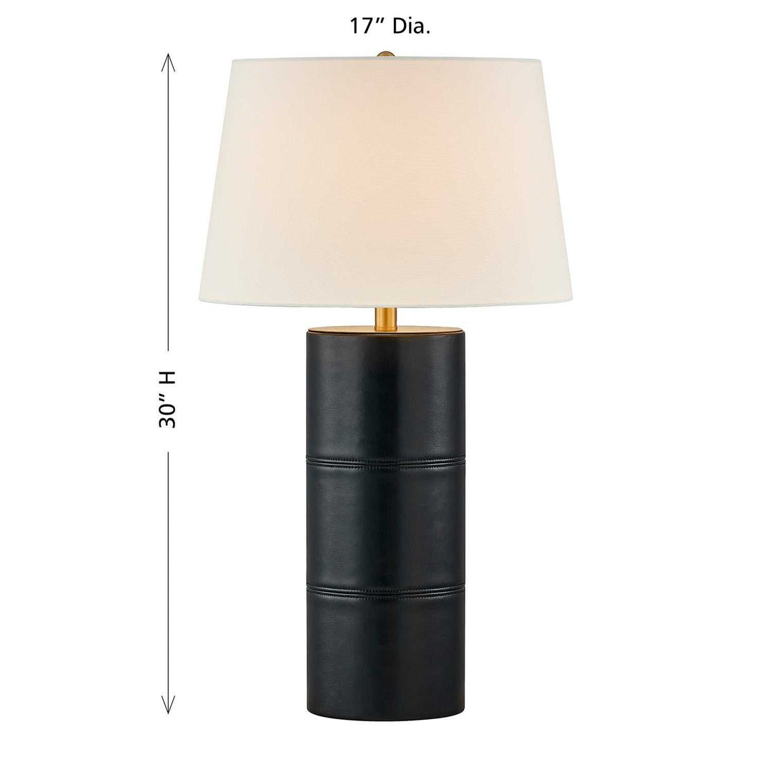Albert One Light Table Lamp in Black Savoy House