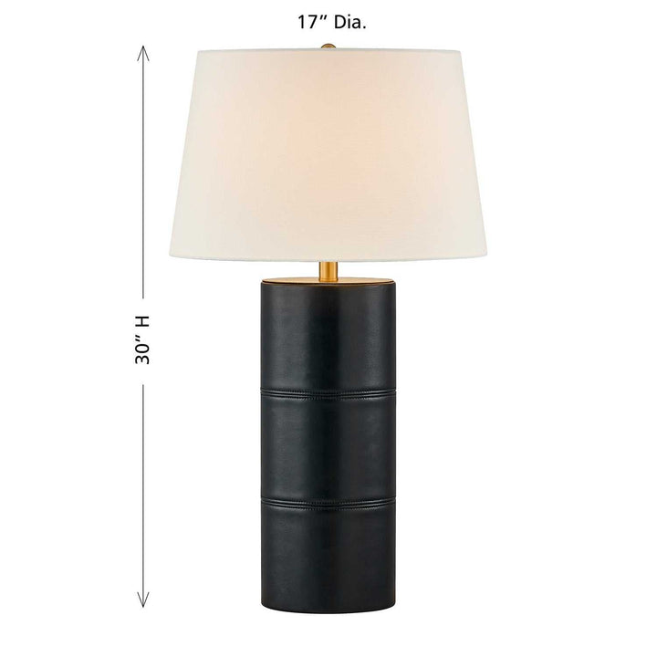 Albert One Light Table Lamp in Black Savoy House
