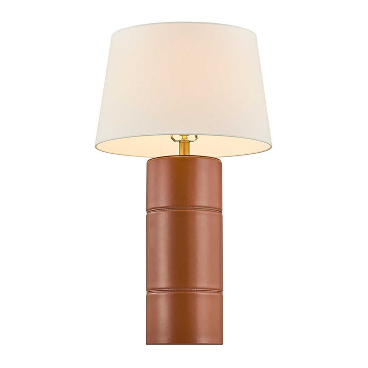 Albert One Light Table Lamp in Honey Brown Savoy House