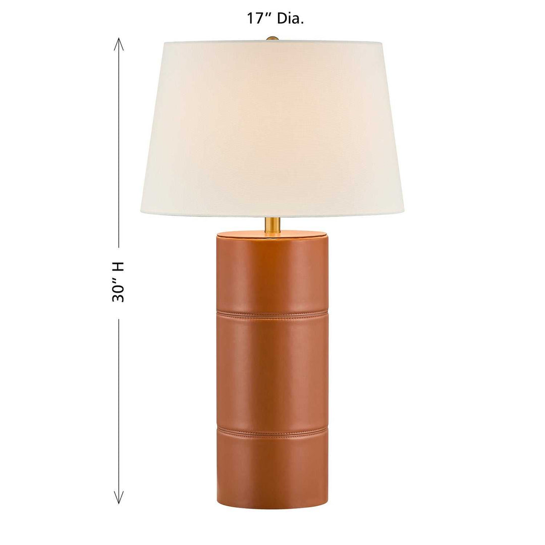 Albert One Light Table Lamp in Honey Brown Savoy House