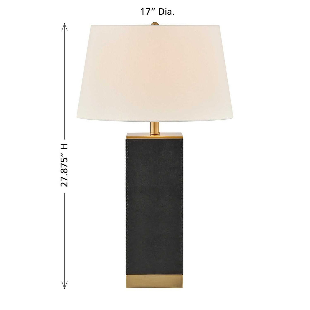 Max One Light Table Lamp in Black Savoy House