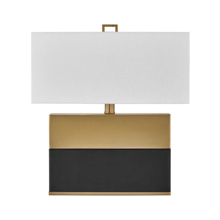 Oliver One Light Table Lamp in Honey Brown and Black Savoy House