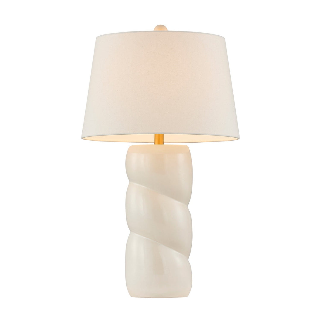 Betty One Light Table Lamp in White Savoy House