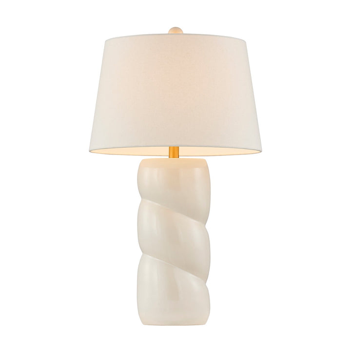 Betty One Light Table Lamp in White Savoy House