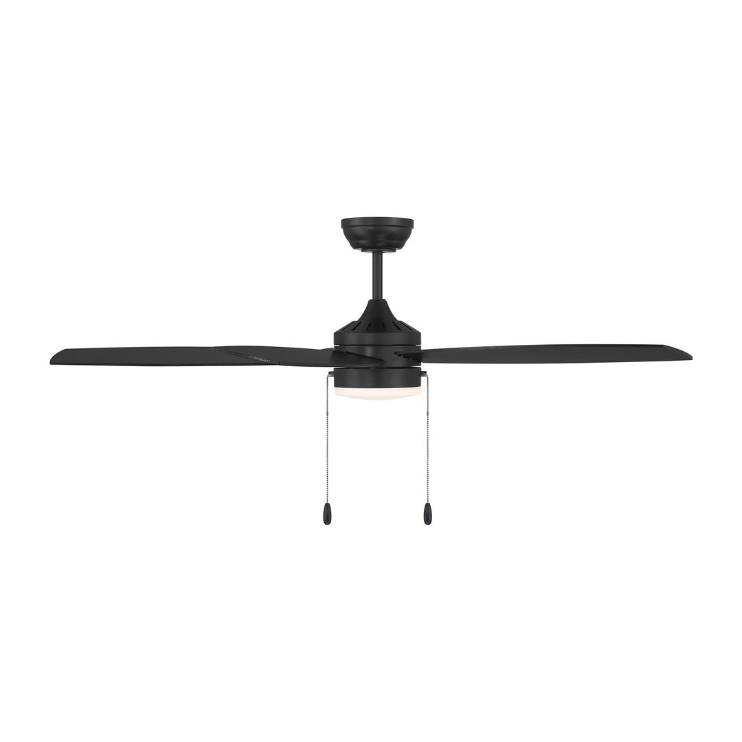 52" Ceiling Fan in Matte Black Meridian