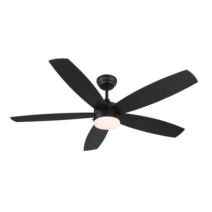 52" Ceiling Fan in Matte Black Meridian