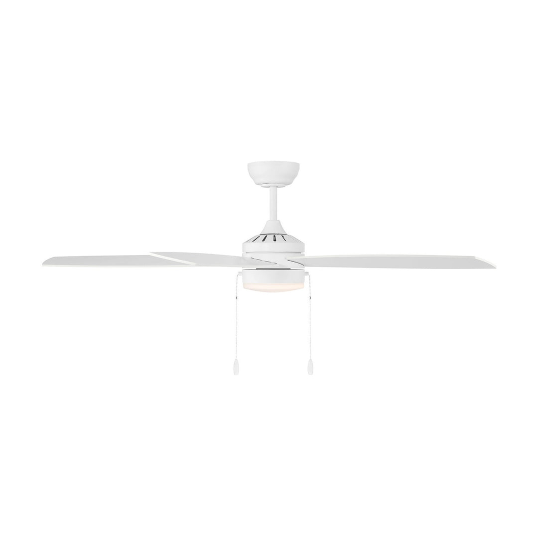 52" Ceiling Fan in White Meridian