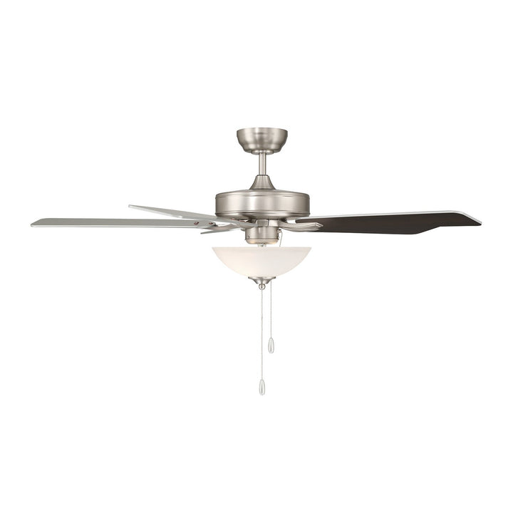 52" Ceiling Fan in Brushed Nickel Meridian