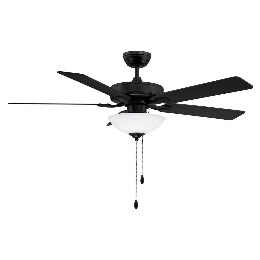 52" Ceiling Fan in Matte Black Meridian