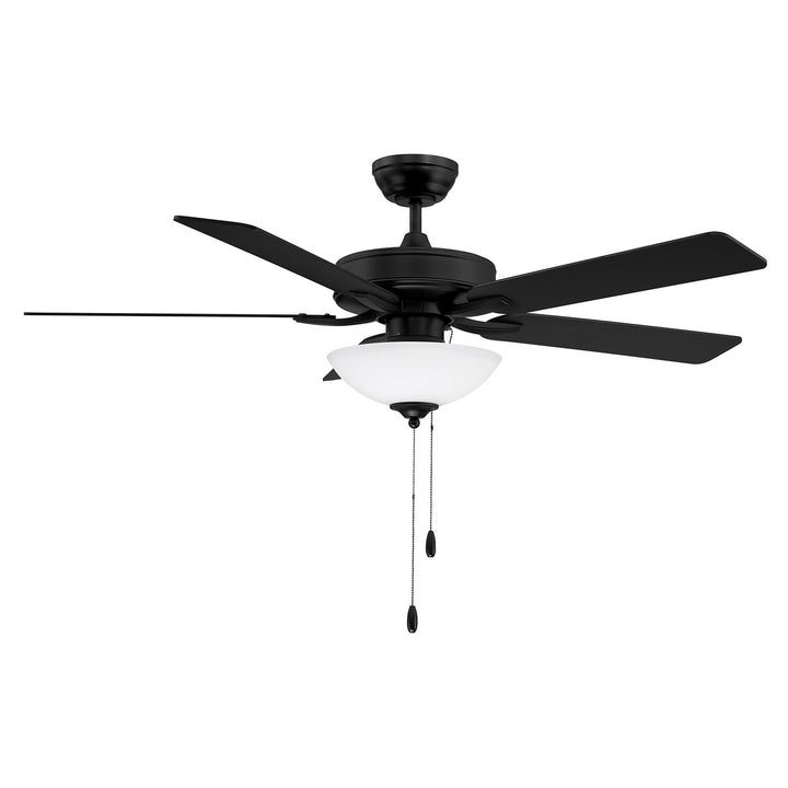52" Ceiling Fan in Matte Black Meridian