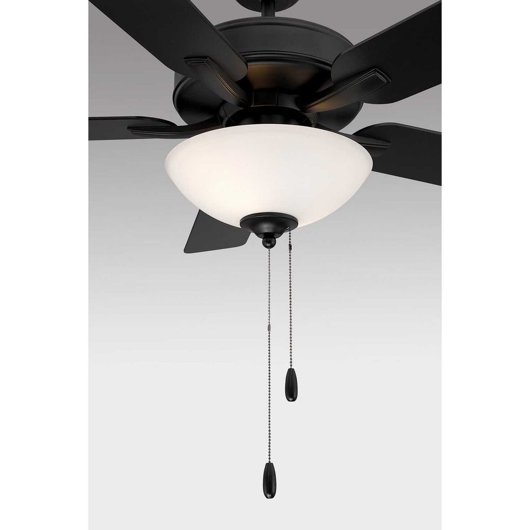 52" Ceiling Fan in Matte Black Meridian